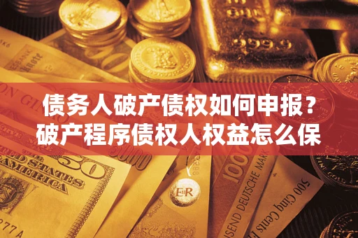 北京债务人破产债权如何申报？破产程序债权人权益怎么保障？