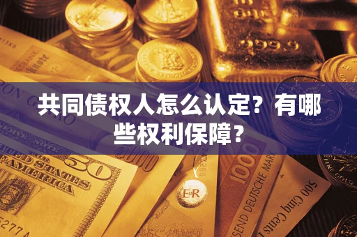 北京共同债权人怎么认定？有哪些权利保障？