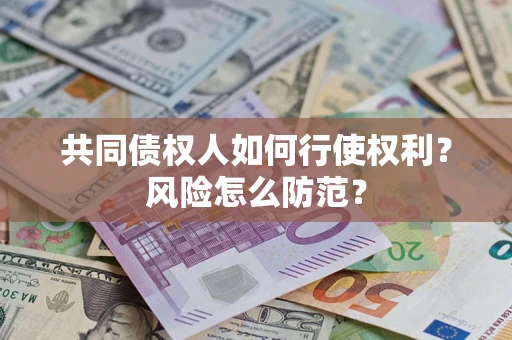 北京共同债权人如何行使权利？风险怎么防范？