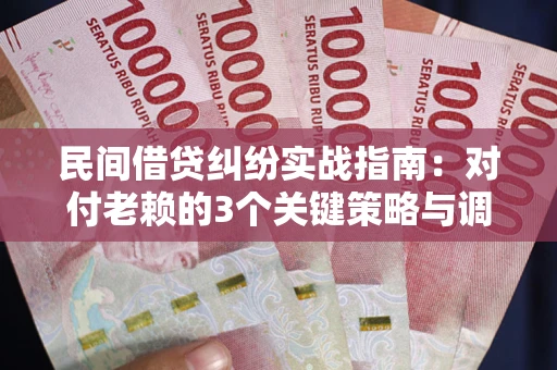 北京民间借贷纠纷实战指南：对付老赖的3个关键策略与调解盲区解析