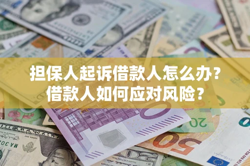 北京担保人起诉借款人怎么办？借款人如何应对风险？