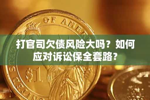 北京打官司欠债风险大吗？如何应对诉讼保全套路？